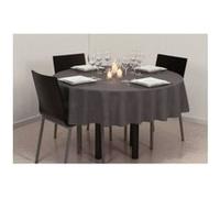 NAPPE ANTITACHE RONDE 180CM Gris anthracite