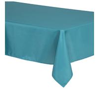 Nappe anti-tâche ""Lallie"" bleu canard 140x240cm - Atmosphera createur d'interieur