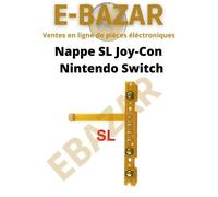 Nappe Bouton SL Touche Manette Joy-con Ruban Pour Nintendo Switch - Jaune