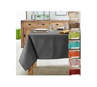 Nappe Cambrai antitaches-Rectangulaire 180 x 300 cm-Marron