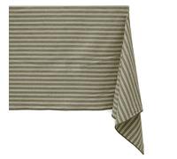 Nappe carré 160x160 cm 100% coton LILI vert kaki