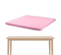 Nappe Carrée,Housse De Table Élastique | Nappe Élastiquée Carrée 86x86 cm pour Salle à Manger, Pique-Nique, Cuisine, Fêtes, Mariages, Extérieur, Cocktail, Salon