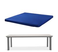 Nappe Carrée,Housse De Table Élastique | Nappe Élastiquée Carrée 86x86 cm pour Salle à Manger, Pique-Nique, Cuisine, Fêtes, Mariages, Extérieur, Cocktail, Salon