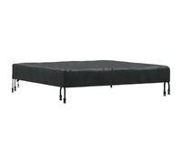 Nappe Carrée Imperméable 112x112x15 cm Noire avec Sac de Transport | Tissu imperméable durable, intérieur et extérieur, design uni moderne, entretien facile chiffon humide, sac de transport