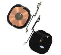 Nappe Charge Induction Qi et Nappe boutons volume et Vibreur iPhone X Noir