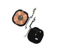 Nappe Charge Induction Qi et Nappe boutons volume et Vibreur pour iPhone X Noir