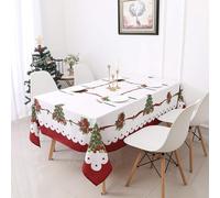 Nappe Chemin De Table Nappe Rectangulaire Set De Table Nappes De Noël, Nouvel An, Pour La Décoration De La Maison, Rectangulaires, Adaptées À La Cuisine De Fête
