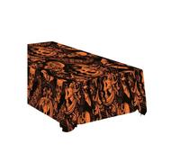 Nappe citrouille gothique 137 x 274 cm