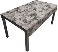 Nappe| Composition PVC| Base Polyester| Anti-taches| Bois| Taille 100X140 CM