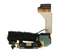 Nappe Connecteur de Charge pour + jack 3.5 + Micro + Antenne GSM - pour iPhone 4 Noir