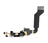 Nappe Connecteur de Charge pour + jack 3.5 + Micro + Antenne GSM - pour iPhone 4S Noir