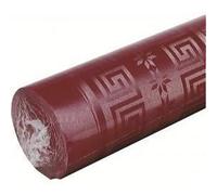 Nappe damassee 1.20m x 6 m bordeaux