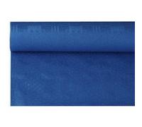 Nappe damassée, (l)1,2 x (L)8 m, bleu foncé