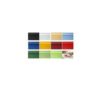 Nappe damassée, (l)1,2 x (L)8 m, bleu foncé