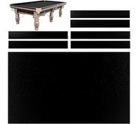 Nappe de Billard avec Coussins et Bandes de Feutre pour Table de Billard, 2,1 m, 2,4 m, 2,7 m, 3 m, 4 m, 5 m, 6 m, 7 m, 8 m, 9 m, 10 m, 12 m, 14 m, 16 m, 18 m, 20 m, 22 m, 24 m, 25 m, 30 m,
