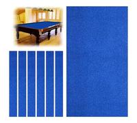 Nappe de billard professionnelle en feutre pour table de billard, convient aux tables standard de 7 pieds/8 pieds/9 pieds, nappe de jeu de sport avec 6 enveloppes latérales, nappe de jeu 7FT blue