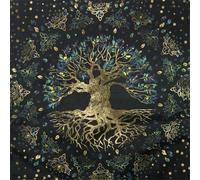 Nappe De Carte De Tarot, Tapis Tarot, Tapis De Tarot Divinatoire De Table, Nappe De Sorcellerie En Tissu De Carte De Tarot, Tapisserie De Table En Lin Arbre De Vie Cartes De Tarot De Divination