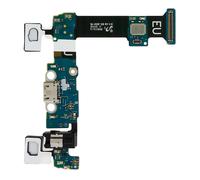 Nappe de charge avec prise Micro-USB + Micro + jack pour Samsung Galaxy S6 Edge Plus Noir
