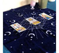 Nappe de divination bleue