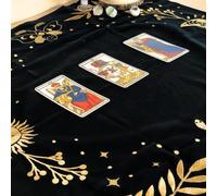 Nappe de divination verte