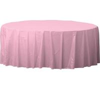 Nappe de fête Amscan, plastique, ronde SG5912 (taille unique) (Lovely Pink)