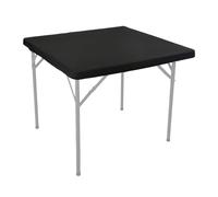 Nappe de fête carrée lavable pour bureau, 86,4 x 86,4 cm, nappe extensible pour pique-nique, salle à manger en plein air