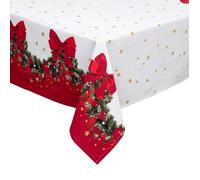 Nappe de Noël ""Guirlande"" 140x360cm Multicolore