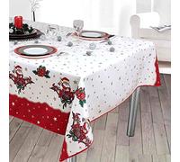 Nappe de Noël NR père noël Nicolas Anti tache Infroissable 3m50 x 1m50
