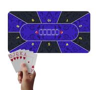Nappe de poker, nappe de ,Tapis de poker Holdem 120x60cm - Couvertures de table à cartes, tapis de pour table, tapis supérieur pour fête de , collectes de fonds, soirée à thème, rassembleme