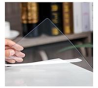 Nappe de protection de table transparente en PVC imperméable de 1,0 mm, facile à nettoyer, pour salle à manger, 135 x 240 cm, durable et facile à nettoyer