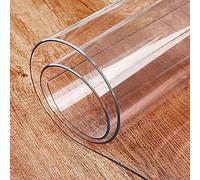 Nappe de Protection Transparente PVC 2mm - Housse de Table Imperméable et Lavable - Protection Ultra-Résistante pour Table de Cuisine, Table Basse, Meuble (27.56x66.93in/70x170cm