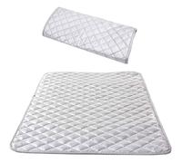 Nappe de Repassage Isolante Couverture de Repassage à la Vapeur Coton Tapis sur Table Portable pour Lave-Linge Sèche-Linge Voyag