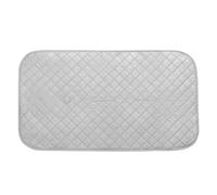 Nappe de Repassage - TEMPSA - 48x85CM - Coton Tissu - Pliable - Gris