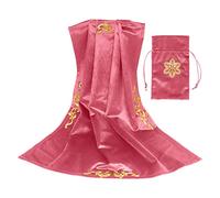 Nappe de table carrée en velours lavable pour cartes de tarot, fêtes de mariage et plus encore, nappe de table pour la lecture, sac carré en velours