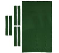 Nappe de Table de Billard Professionnel Feutre de Remplacement Durable for Table Billard 9 Pieds et 0,6 mm(Green)