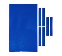 Nappe de Table de Billard Professionnel Tapis de Remplacement en Feutre for Table Billard 7/8/9 Pieds, Nappe Durable, Accessoires Professionnels(Blue,7FT)