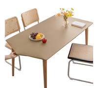 Nappe de table lavable, imperméable et élastique, en vinyle ajusté, rectangulaire, pour cuisine, intérieur, extérieur, pique-nique, camping (chameau, 70 x 120 cm)