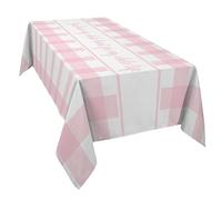 Nappe De Table Saint Valentin Tu ES Tout Mon Cœur dans Toute Ma Vie Imperméable De Table Rétro Entretien Facile Nappe De Jardin, pour Domicile, Cuisine, Festif, 137x183cm