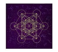 Nappe De Tarot À Grille En Cristal, Nouvelle Collection, Astrologie, Cartes De Divination, Pour Les Magiciens, Jeux De Société Quotidiens