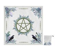 Nappe de tarot d'autel mystique pour chercheurs spirituels Nappe mystique