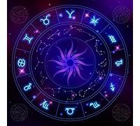 Nappe de tarots - Rune Divinations - Nappe de Table - Astrologie Oracles - Tapis de Jeu de société - Forme carrée - Pendule - Nappe - Nappe de Jeu de société - Tapis d'astrologie - Tapis de