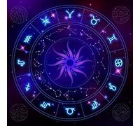 Nappe de tarots - Rune Divinations - Nappe de Table - Astrologie Oracles - Tapis de Jeu de société - Forme carrée - Pendule - Nappe - Nappe de Jeu de société - Tapis d'astrologie - Tapis de