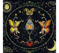 Nappe de tarots - Tapis de jeu de société métaphysique - Pendules, divinations, autels, nappe de jeu de société - Couverture de table de tarot pour la lecture