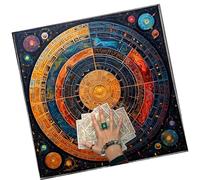 Nappe de tarots Univers Planète Astrologie Autels Tissu Divinations Carte Nappe Tapisserie Sorcellerie Fourniture Autels Carte de Tarots