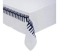 Nappe Déco "Brodée" 150x300cm Blanc