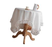 Nappe décorative en dentelle ajourée, lavable en machine, adaptée pour les fêtes de cuisine, les événements, les nappes en dentelle