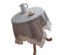Nappe décorative en dentelle ajourée, lavable en machine, adaptée pour les fêtes de cuisine, les événements, les nappes en dentelle