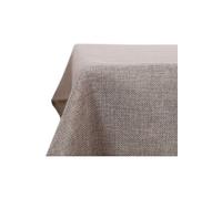 Nappe Décoratives Imperméable de Terrasse Effet Lin 130x160 cm Lin