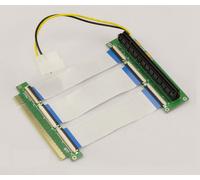 Nappe d'extension PCI Express de type riser. Connecteurs PCIe x16 et nappes souples de type FPC 10cm ou 30cm