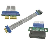 KALEA-INFORMATIQUE Nappe d'extension Type Riser pour Port PCI Express x1 vers Port PCIe x1 Longueur 195mm